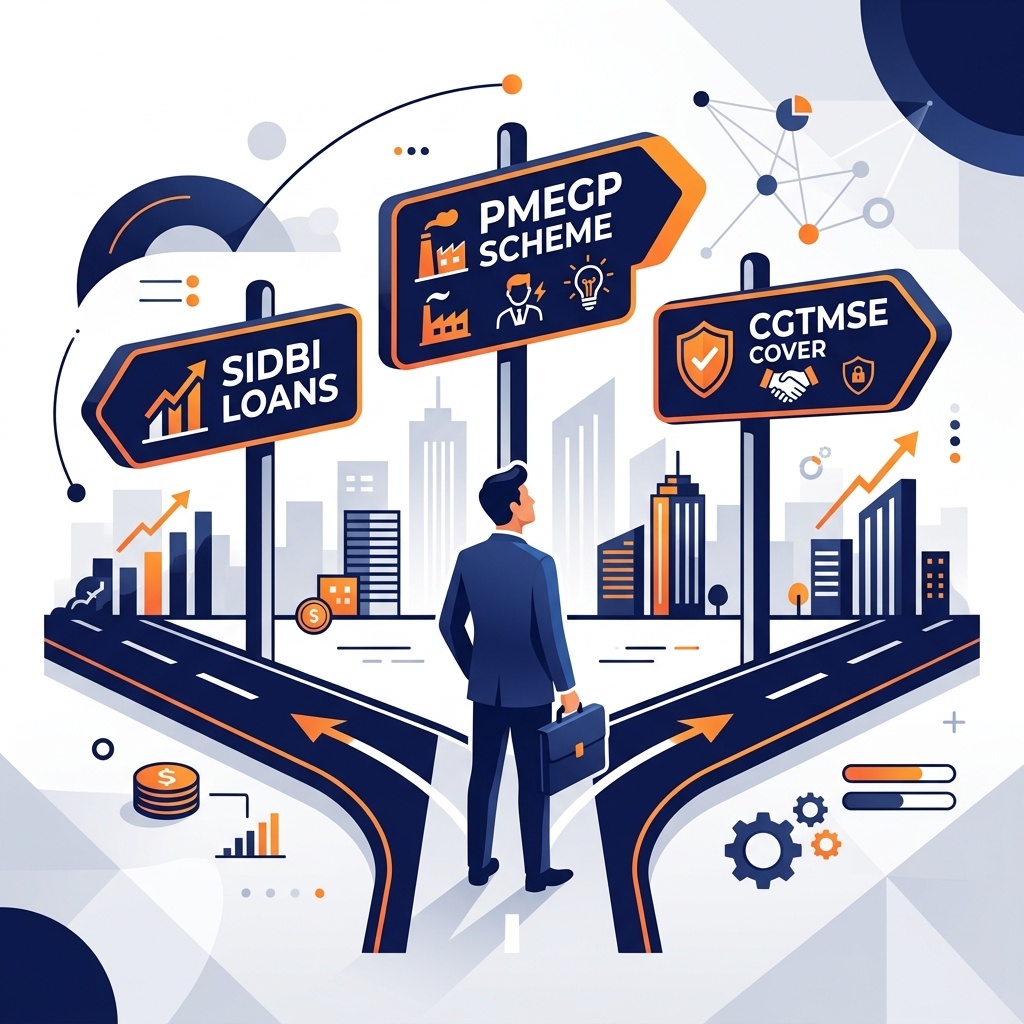 PMEGP, CGTMSE, SIDBI & Stand-Up India: Which Government Loan Scheme Is Right for Your Startup?