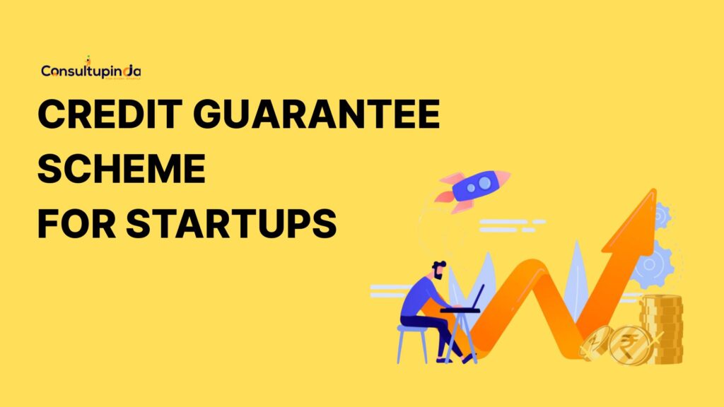 Credit Guarantee Scheme for Startups & MSMEs | Startup India Support – ConsultUpIndia